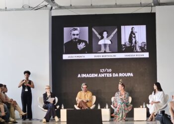 Talk-show “A imagem antes da roupa” com João Pimenta, Dudu Bertholini e Vanessa Rozan - Foto: Divulgação