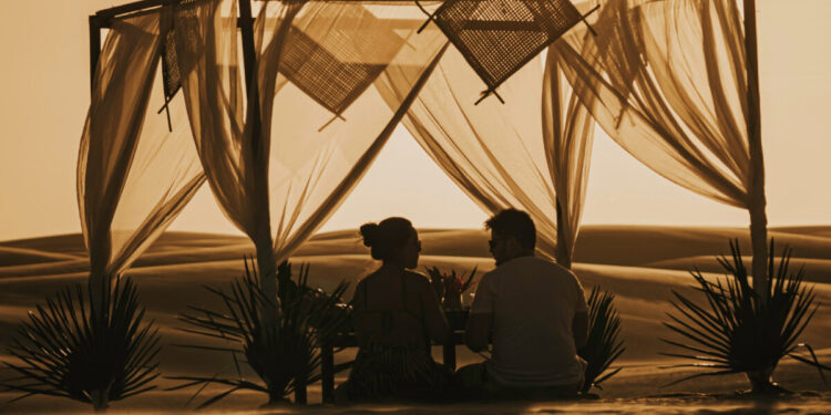 Piquenique nas dunas dos Lençóis Maranhenses é uma experiência privativa disponível o ano todo - Foto: Divulgação