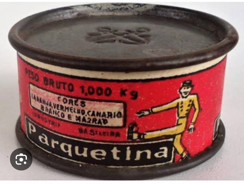 Cera Parquetina, em meados anos 70/80 era muito comum em casa - Foto: Reprodução