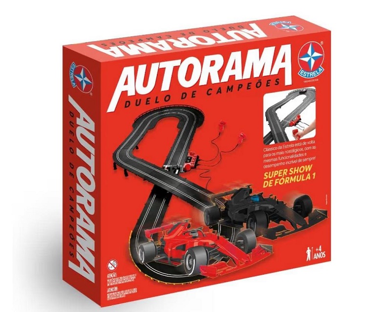 Autorama da Estrela, uma período de sucesso da marca na década de 70 com diversos modelos - Foto: Reprodução