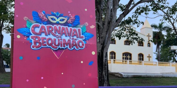 Cidade de Bequimão, no Polo Floresta dos Guarás, tem realizado uma das mais animadas temporadas carnavalesca em toda região da Baixada Maranhense - Foto: Divulgação