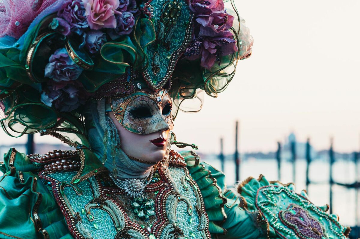  Em Veneza, o carnaval de máscaras medievais persiste - Foto: Arquivo Pexels