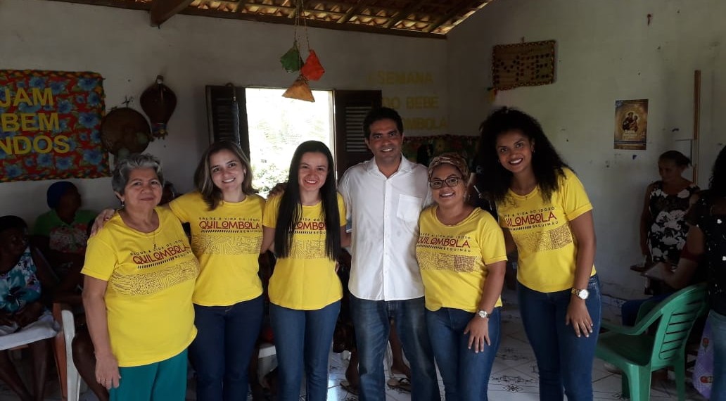 Idosos quilombolas avaliados em Bequimão