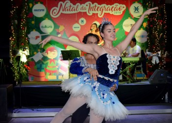 A magia natalina nos terminais da Integração