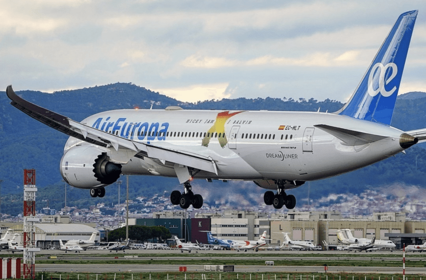 Air Europa estreia em Fortaleza com mais de 90% de ocupação
