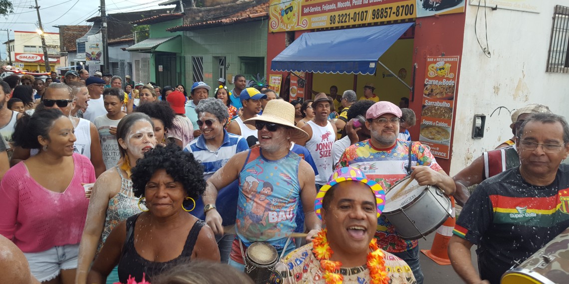 O espírito do folião maranhense não pode ser abatido!