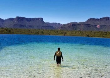 Lagoa da Serra, mais um dos atrativos deste paraíso natural das Serras Gerais, no Tocantins – Foto: Flávio Cavalera