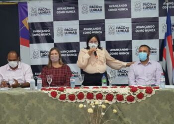 Prefeita Maria Paula Azevedo, de Paço do Lumiar, destaca parceria com o Sebrae como estratégia para o desenvolvimento local e diz que desenvolvimento deve aliar geração de empregos, oportunidades e valorização do empreendedor local Entrega de Soluções do Cidade Empreendedora à prefeita de Paço do Lumiar, Maria Paula Azevedo, marca largada da execução do programa no município – Foto: Divulgação