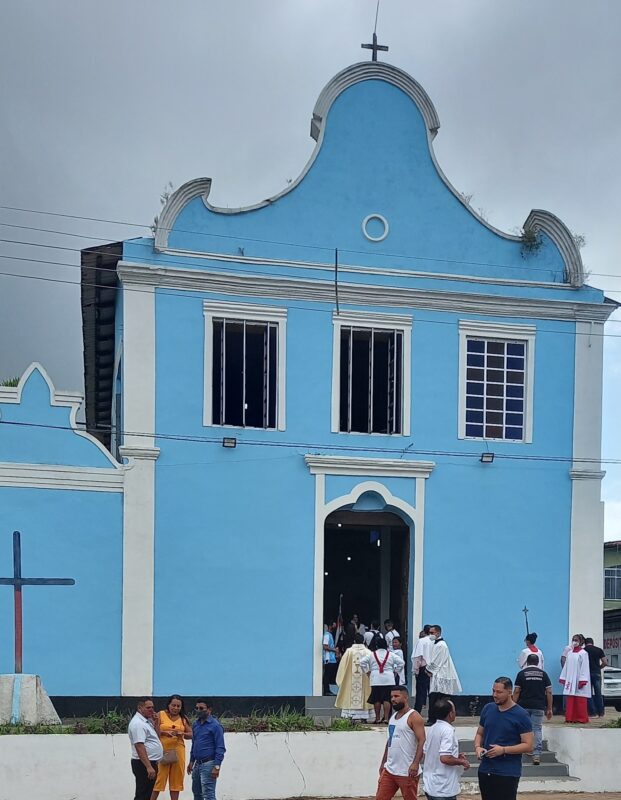 Igreja de Nossa Senhora da Conceição, padroeira de Icatu – Foto: Gutemberg Bogéa