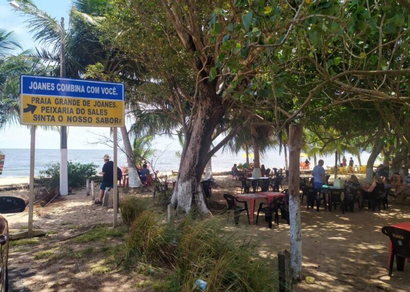 Praia de Joanes, localizada no município de Salvaterra - Foto: Seleucia Fontes