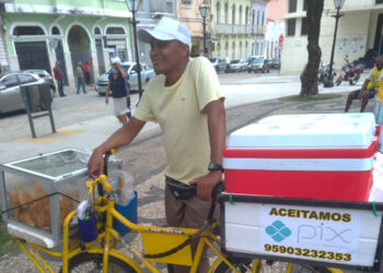 Passado já era com ambulante, carroceiro, etc.