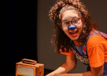 Necylia Monterio caracterizada como palhaça Xia – Foto: Cadu Marques
