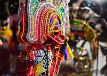 Um enigmático cazumbá – Foto: Divulgação