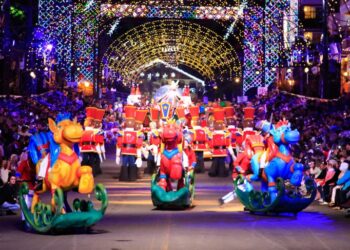 Natal Luz é uma das maiores atrações turísticas da cidade de Gramado – Foto: Reprodução