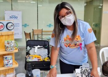 Após Oficina de Precificação, a artesã Jacira Lima se prepara para vender mais e com maior lucratividade – Foto: Divulgação