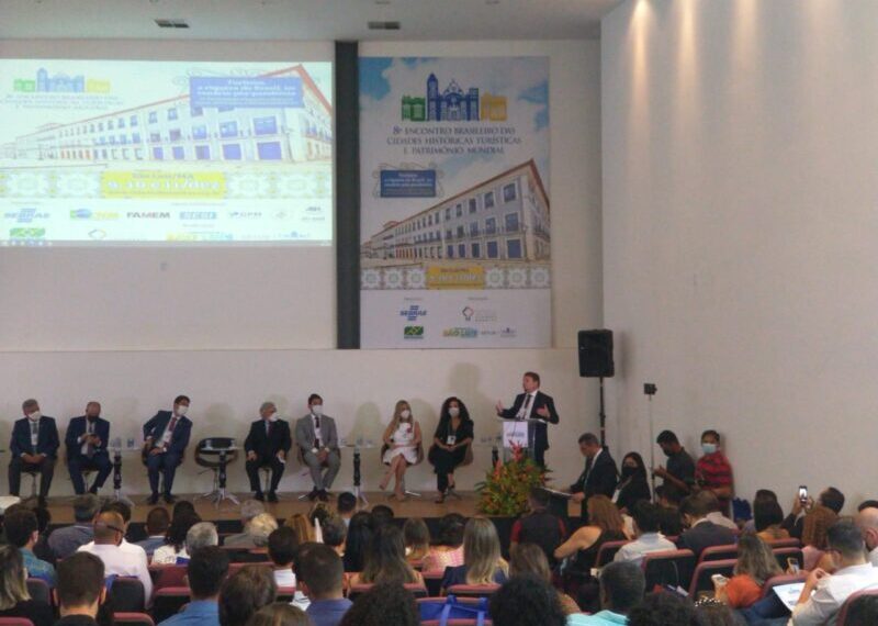 O encontro tem como tema “Turismo, a riqueza do Brasil, no cenário pós-pandemia: O Patrimônio Cultural e Natural como ativo para o desenvolvimento” – Foto: Henrique Bóis