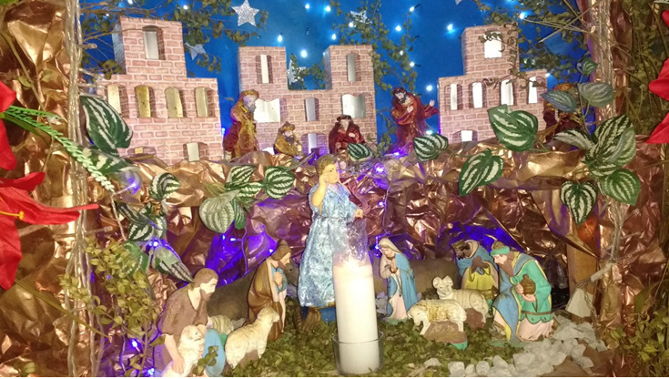 Presépio da Casa de Nagô renova em todo Natal uma tradição que vem do tempo imemorial - Foto: Arquivo
