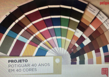 Cores fortes, modernas e vibrantes estão entre as 40 opções da nova cartela de tintas da Coral e Suvinil criadas em homenagem aos 40 anos da Potiguar, já disponível nas lojas do grupo – Foto: Divulgação