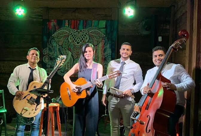 Lussaray Quarteto na festa da Cozinha Massari - Foto: Divulgação