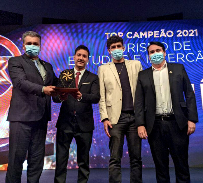Tatuí recebe o prêmio na categoria “Turismo de Estudos e Intercâmbio” - Foto: AI Prefeitura
