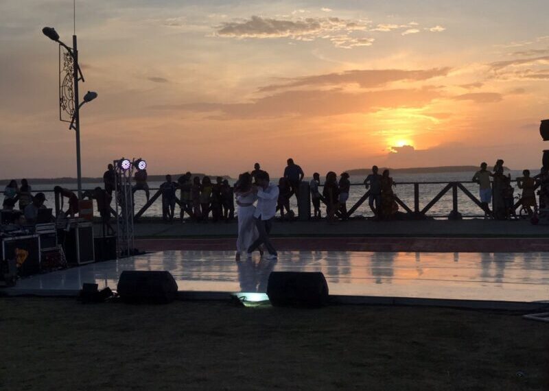 Apresentação da nova coreografia “Tu Vens” de Marcelo e Damyla Maria, na abertura da Semana Maranhense de Dança - Foto: Divulgação