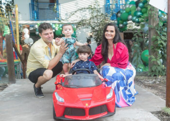 Kainã comemora seu 3º aniversário natalício