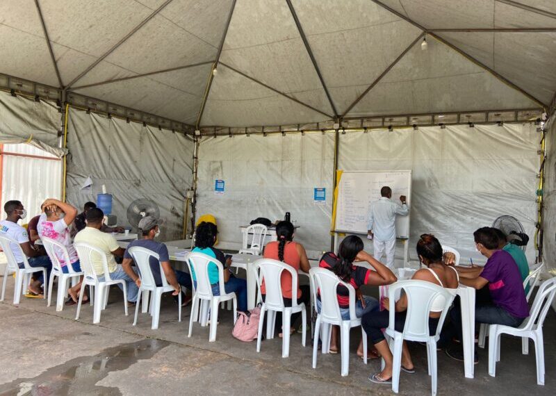 LIGGA â Projeto TUP Porto São LuÃs promove novos cursos profissionalizantes para moradores do Cajueiro, Mãe Chica e adjacências