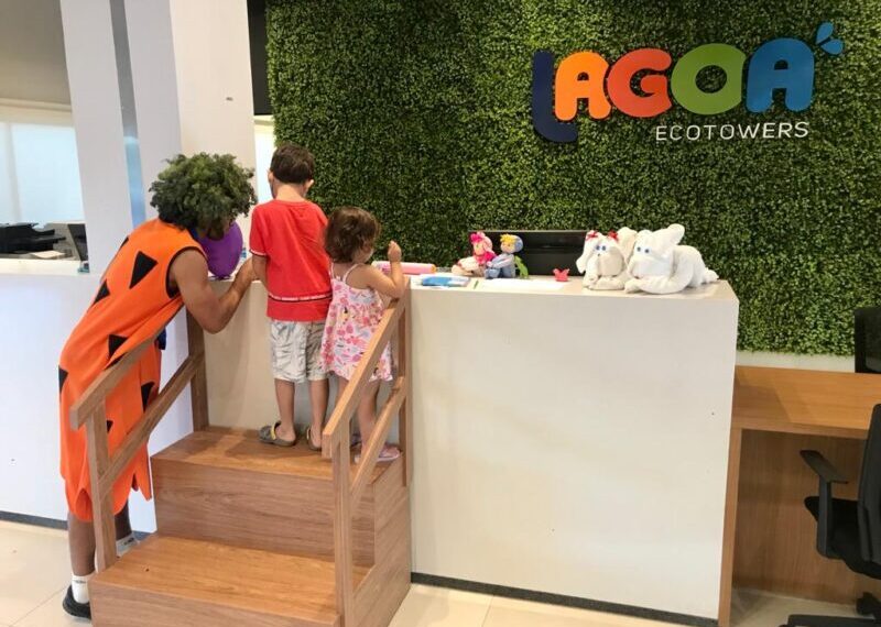 Com muitas novidades, o Lagoa Ecotowers garante a diversão para a criançada em todos os momentos de sua estadia - Foto: Divulgação