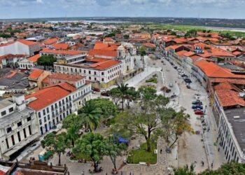 Praça João Lisboa no coração da capital maranhense, São Luís – Foto: Divulgação