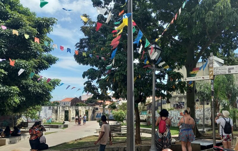 Visitantes aproveitam para conhecer o Centro Histórico de São Luís - Foto: Gutemberg Bogéa