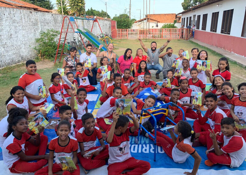 Voltado para as crianças, o Patrulha Ambiental apresenta aos alunos do ensino fundamental noções de educação ambiental – Foto: Divulgação
