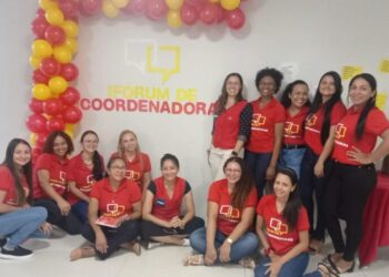 Lideranças femininas do Grupo Potiguar que participam do Io Fórum de Coordenadoras, evento que teve como tema “Liderança Inspiradora” – Foto: Divulgação