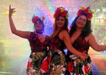 O melhor do forró pé de serra com o grupo Ellas do Forró para os clientes que forem ao Centro de Distribuição da Potiguar – Foto: Divulgação