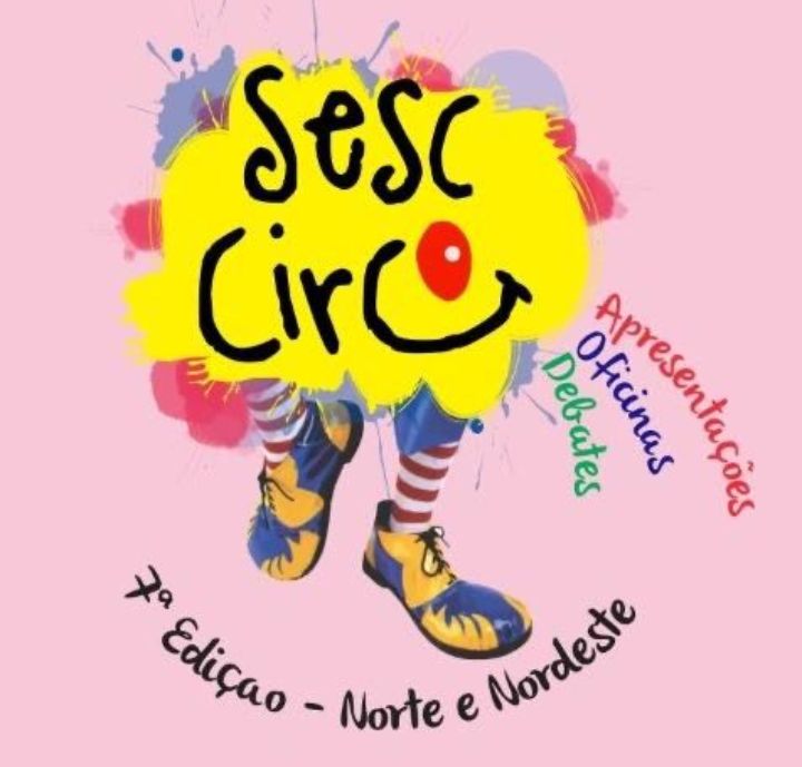 Cartaz da 7ª edição do SESC Circo – Imagem: Layo Bulhão