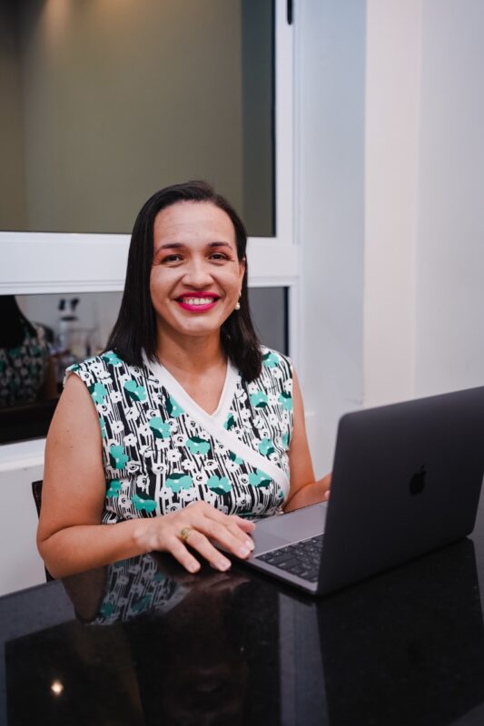A jornalista Jaqueline Moucherek preside a JA Maranhão – Foto: Divulgação