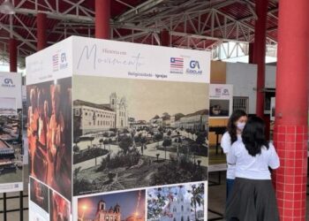 Exposição São Luís 410 anos nos terminais da integração de São Luís - Foto: Divulgação
