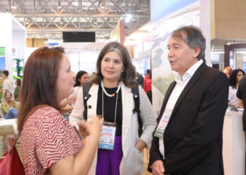 O Secretário de Turismo do Maranhão Paulo Matos durante a ABAV EXPO 2022 - Foto: Charlles Eduardo