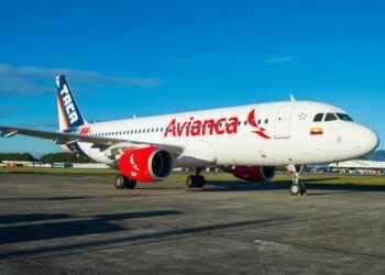 Esta é a segunda aeronave customizada com imagem vintage pela Avianca – Foto: Divulgação