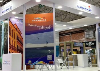 Estande do Maranhão montado no Festival de Turismo de Gramado no Rio Grande do Sul – Foto: Divulgação