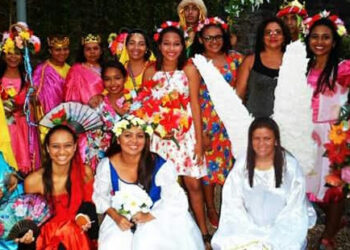 Anjos, floristas, nobres e outros personagens engrandecem a manifestação cultural relevante – Foto: Divulgação