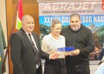 JP Turismo recebe prêmio em Joinville/SC durante Congresso Nacional de Jornalistas