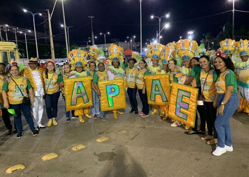 Depois de brilhar na Passarela do Samba, o Bloco vai encerrar a temporada de 2023 nesse sábado, no baile voltado para alunos da entidade e pessoas com deficiência assistidas pela instituição – Foto: Divulgação