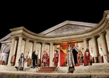O Teatro Arena da Fazenda Nova, em Nova Jerusalém, no Estado de Pernambuco – Foto: Divulgação
