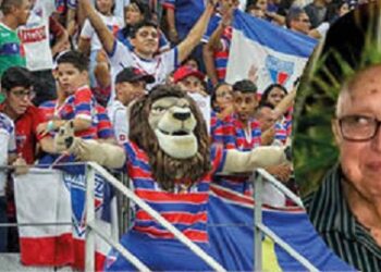 José Carlos Araújo e sua eterna paixão, o Fortaleza Futebol Clube. Um cearense porreta - Foto: Reprodução