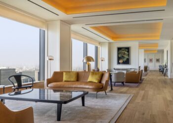 A suntuosa Suíte Bulgari de 400 m² demonstra toda magnitude de mais empreendimento de reputação mundial da Bulgari – Foto: Divulgação
