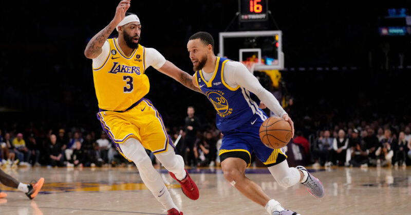 O talento de Stephen Curry não foi o suficiente para conseguir igualar o playoff e provocar a sétima partida – Foto: Reprodução