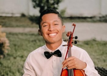 O violonista Thiago Wallas se apresenta na Potiguar Forquilha - Foto: Divulgação