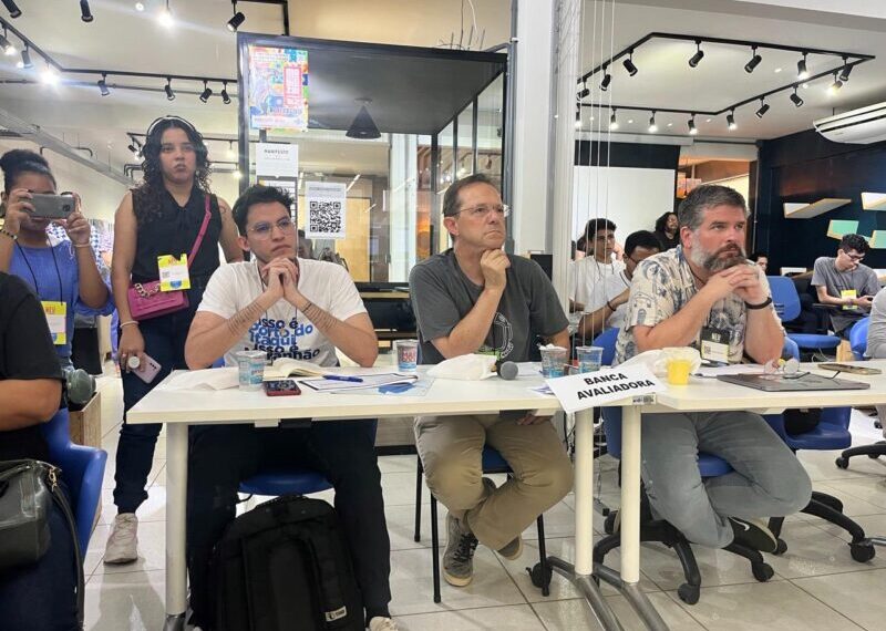 Mesa avaliadora formada por José Airton, Fernando Marques e Edgar Andrade - Foto: Divulgação