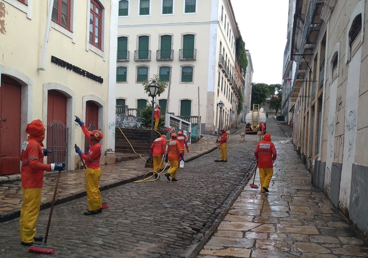 A ação da Subprefeitura de São Luís deu um grau também na Rua da Estrela – Foto: Divulgação