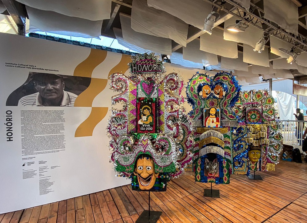 Trabalho do mestre careteiro de Viana Honório em exposição no ArtRio - Foto: Divulgação